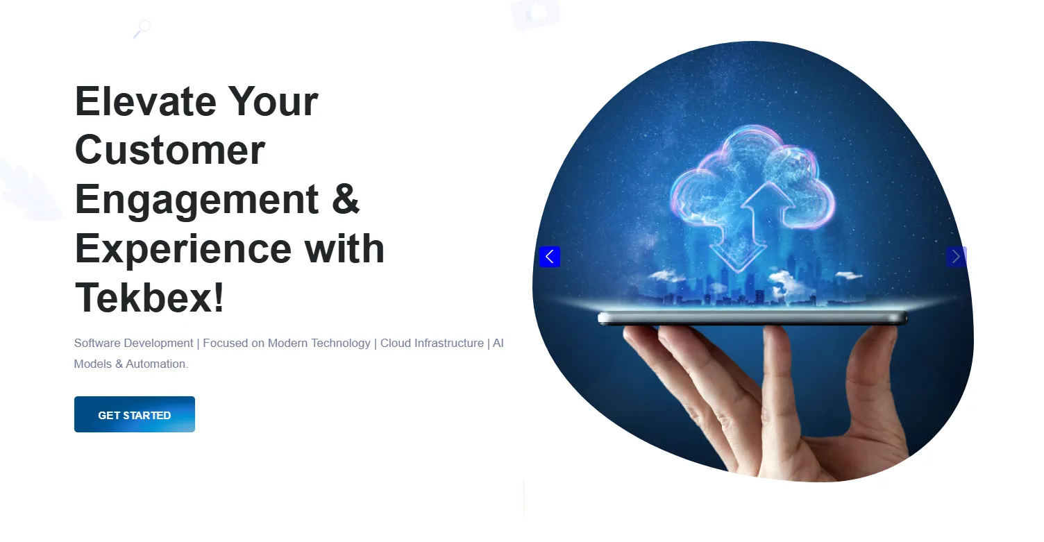TekBex platform preview